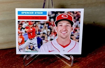 2023 Topps Archives - 1956 Topps Spencer Steer #78 (RC) - Image 1 of 2