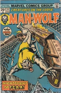 Criaturas sueltas #34 1975 Marvel Comics primera portada de George Pérez - Imagen 1 de 2