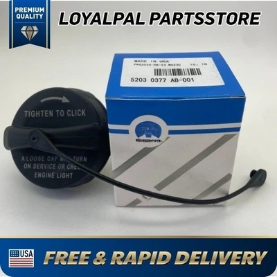 New Genuine Fuel Filler Gas Cap For Jeep Ram Dodge Chrysler 99-22 #52030377AB US - Image 1 of 4
