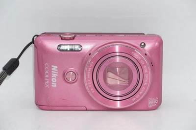 Nikon COOLPIX S6900 Pink Digital Camera – Flip Screen, Tested, Works - Image 1 of 4