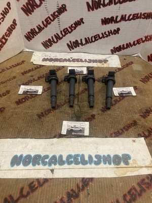 00-05 TOYOTA CELICA GTS (motores de 2 bobinas) JUEGO DE PAQUETE DE BOBINAS DE ENCENDIDO Foto 1 de 4