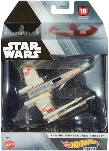 Hot Wheels Star Wars Starships Select Premium Diecast X-Wing Fighter (Red...  - Picture 1 of 3