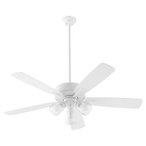 Studio White 52"Ceiling Fan from the Ovation Collection - Picture 1 of 2