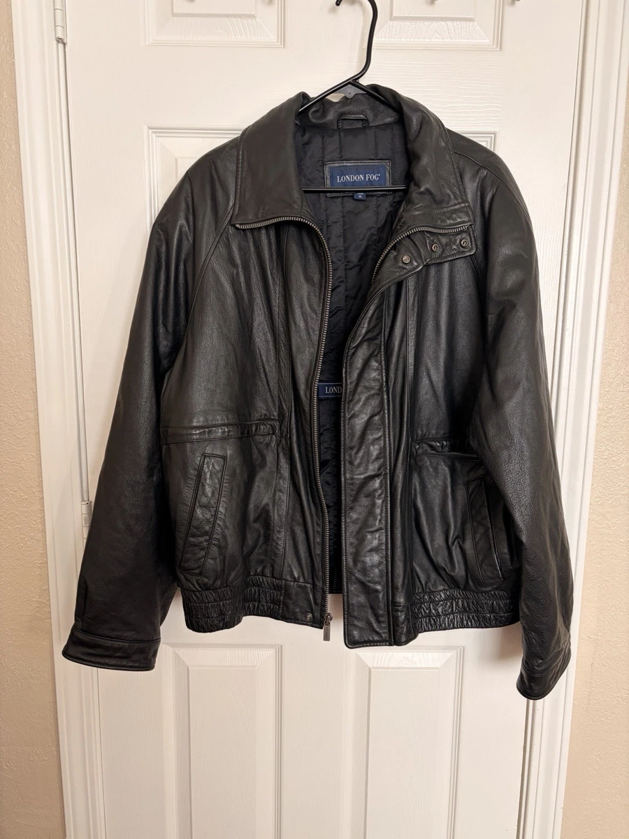 London Fog Leather Jacket products for sale | eBay