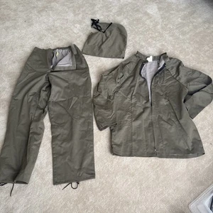 VTG Scent-lok Original First Generation Base Layer Combo Pants Hood Jacket Large - Picture 1 of 7