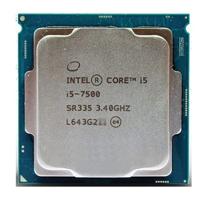 Intel Core i5-7500 3.4GHz 4 Cores 4 Threads SR335 LGA1151 350 MHz CPU Processor - Image 1 of 4