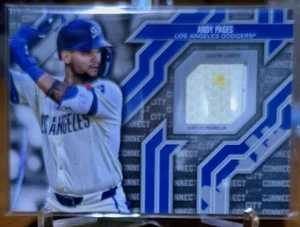 2025 TOPPS SERIES 2 ANDY PAGES CITY CONNECT RELIC PATCH - Picture 1 of 2