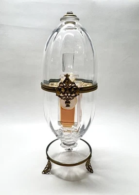 Extracto Perfume Cancan Francés Caron 25 ml En Huevo de Cristal Limitado Firmado Foto 1 de 4