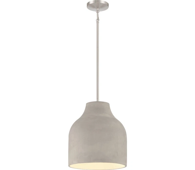 Colgante George Kovacs P1886-084C Sima, 1 luz 100 vatios, níquel bruñido Foto 1 de 1