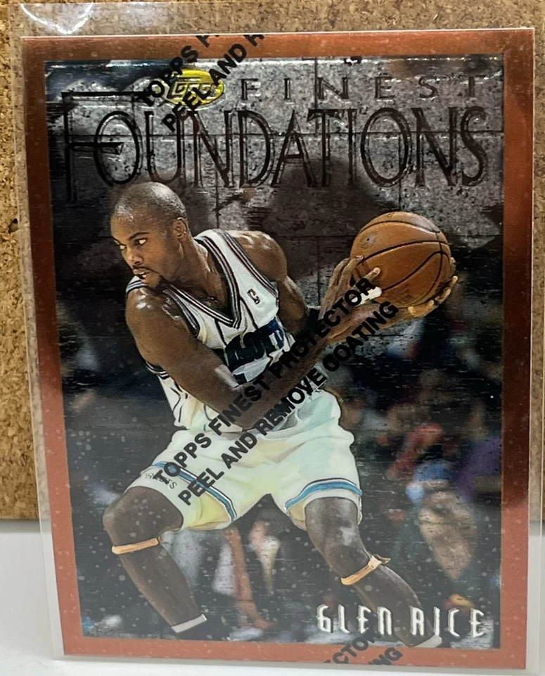 1996-97 Finest Foundations #238 Glen Rice Charlotte Hornets Basketball Card - Image 1 of 2