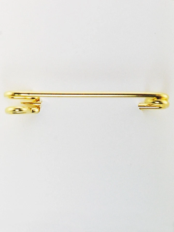 Large Plain Stock Pin - Gold Finish - Image 1 of 1