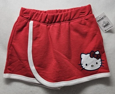 Pantalón corto polar gráfico Hello Kitty para niñas, talla S (6-6X)/nuevo Foto 1 de 4