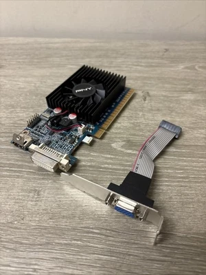 PNY VCGGT610XPB NVIDIA GeForce GT610 1GB DDR3  PCIe 2.0 Video Card - Image 1 of 4