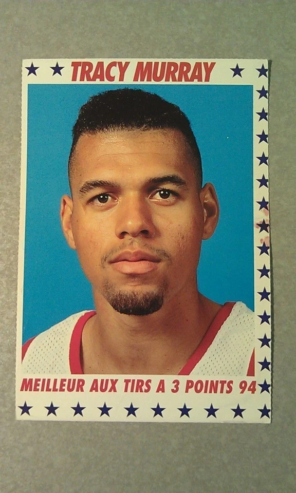 Tracy Murray Portland Trailblazers 1993-94 French 5 Majeur RARE Oddball - Image 1 of 1