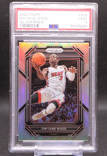 2022-23 Prizm Dwyane Wade #294 Silver Prizm PSA 9 MINT Miami Heat HOF