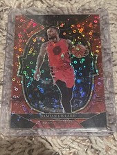 Damian Lillard 2022-23  Select Concourse Red Disco Prizm  34/49