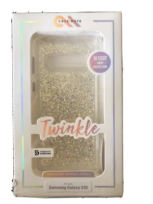 Чехол Case-Mate Twinkle для Samsung S10 — звездная пыль - Изображение 1 из 2