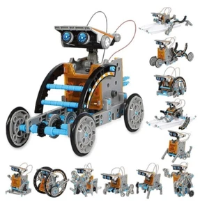 Sillbird STEM 12-in-1 Education Solar Robot Toy - 190 Piece - Picture 1 of 4