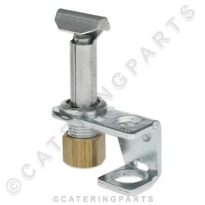 TWO FLAME GAS PILOT ASSEMBLY 2 WAY C/W NUT & OLIVE FOR ROBERTSHAW 1/4" PIPE