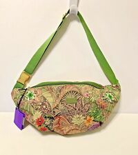 Etro NWT Colorful Paisley Fabric Belt Bag Shoulder Crossbody Purse Retail $475