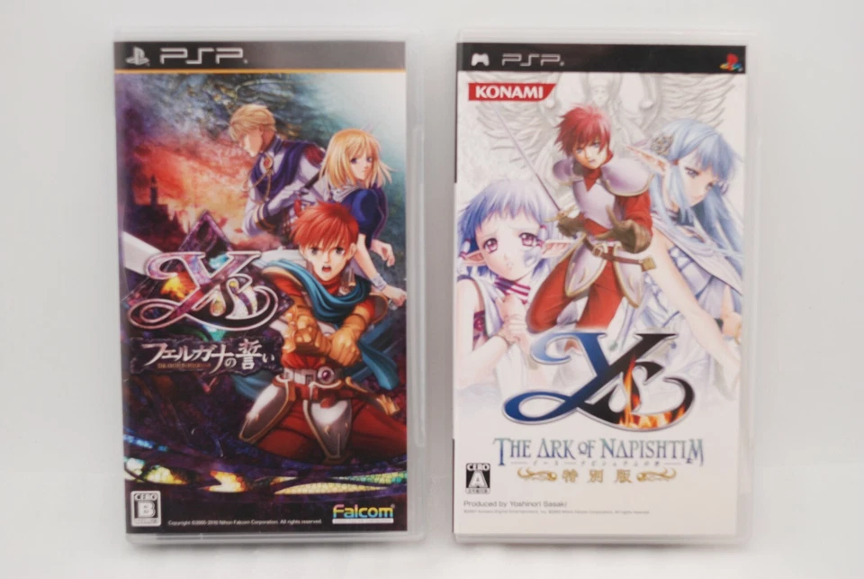 PSP Ys The Ark of Napishtim Special Edition & The Oath in Felghana 2Games Japan - Image 1 of 4