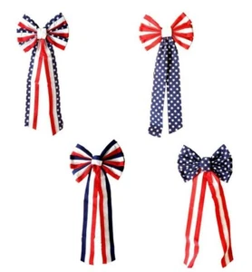 Arco de terciopelo Patriotic 26 in 4 estilos surtidos - Imagen 1 de 5