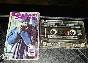 COMMON SENSE CHICAGO Hip Hop rap  Cassette tape single RARE OOP VINTAGE  DOPE🔥 - Picture 1 of 9