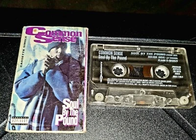 COMMON SENSE CHICAGO Hip Hop rap  Cassette tape single RARE OOP VINTAGE  DOPE🔥 - Image 1 of 4