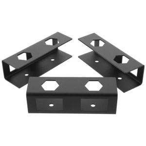 Metal Pallet Bracket Holder under Shelf Clamp-on Desk Shelving Unit - Afbeelding 1 van 12