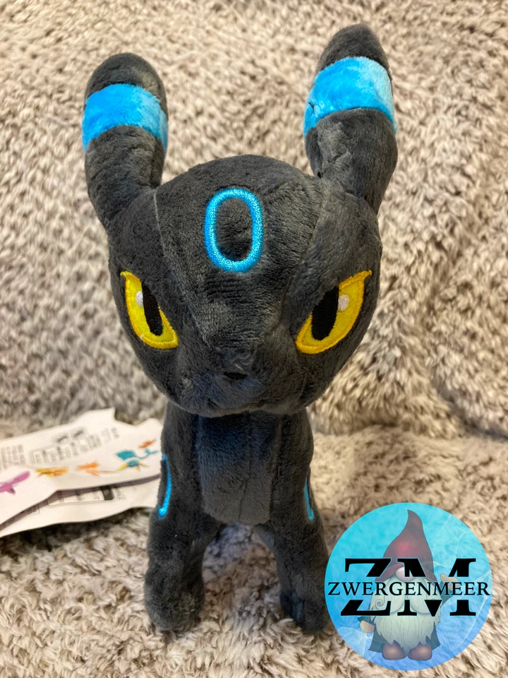 Pokemon Plüschtier Nachtara schillernd 22 cm Shiny Umbreon Kuscheltier