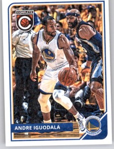 2015-16 Complete Andre Iguodala NBA PWE Base Card Warriors #8