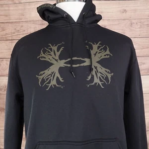 SUDADERA CON CAPUCHA UNDER ARMOUR STORM LOGO POLIÉSTER NEGRO PARA HOMBRE TALLA M MEDIANA - Imagen 1 de 7