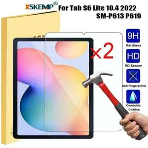 Samsung Galaxy Tab S6 Lite 10.4 2022 Tablet Tempered Glass Screen Protector 2PCS - Picture 1 of 8