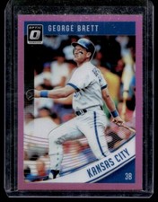 2018 Donruss Optic Pink George Brett G13 Kansas City Royals #97