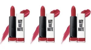 3-Pack NEW COVERGIRL Katy Kat Matte Katy Perry Lipstick KP05 Crimson Cat SEALED - Picture 1 of 1