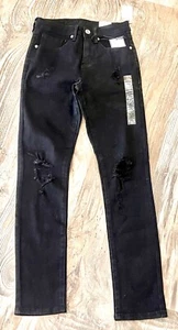 Rue 21 Premium Jeans Damen Supreme Flex Skinny Stretch Distressed 26x30 - Bild 1 von 5