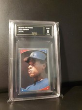 1987 O Pee Chee Rickey Henderson Sticker Silver Foil New York Yankees GMA 6 EX
