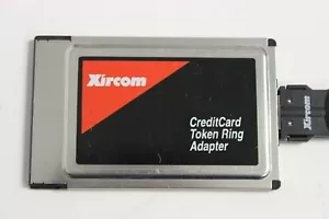 XIRCOM CT-16CTP CREDITCARD TOKEN RING ADAPTER PCMCIA WITH DB9 CABLE - Picture 1 of 4