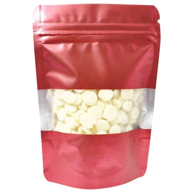 Red Airtight Aluminum Stand-Up Window Bags for Chocolate Candy Products (9x13cm) — 第 1/4 张图片