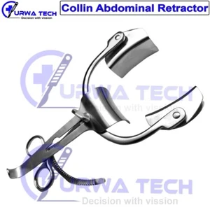 Collin Retrattore Addominale 9" con Lama Girevole Strumenti Chirurgici NUOVO - Foto 1 di 5