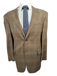 JOS. A. Traje de Lana BANK Para Hombres GLEN CHECK Abrigo Deportivo Blazer Chaqueta 42S - Imagen 1 de 9