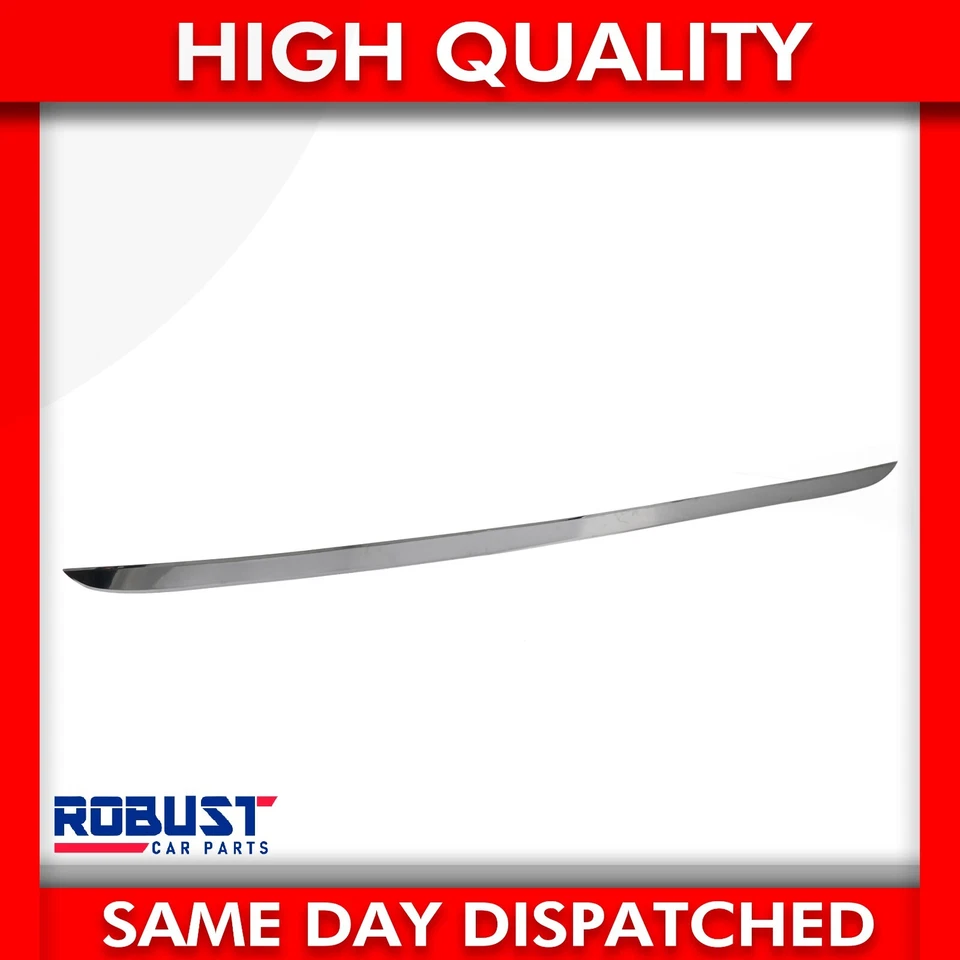 FOR RENAULT CLIO HB MK4 CHROME REAR TAILGATE MOULDING TRIM S.STEEL (12-19) - Image 1 of 4