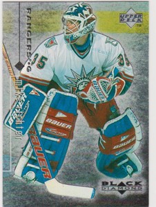 Mike Richter 1998-99 Upper Deck "Black Diamond" Card