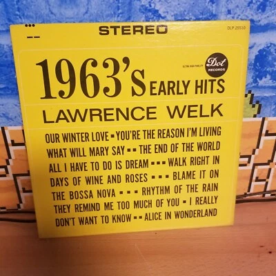 Lawrence Welk - 1963's Early Hits (1963 12" Vinyl LP) Orchestra Music - Image 1 of 4