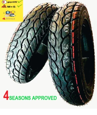 Allwetter A-Line Reifen Satz  3.50 -10 Roller NOVA Alpha Scooter 51J  TL  M+S - Bild 1 von 4