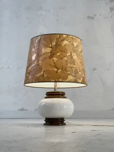 1970 VALLAURIS LAMPE CERAMIQUE MODERNISTE RUSTIQUE SHABBY-CHIC ART POPULAIRE - Foto 1 di 7