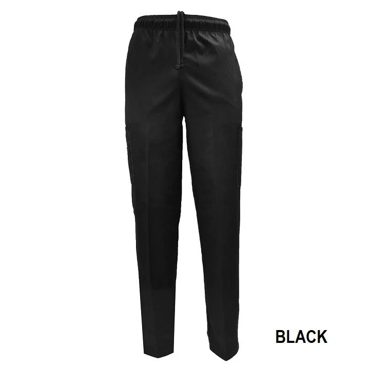 Natural Uniforms 2X 3 PK Unisex 6 Pocket Chefs Pants Black MSRP $59.79 NWT - Image 1 of 4