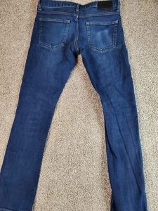 Nike Jeans Adulto 32x30 Delgado Azul Denim Elastizado Ajustado Skateboarding - Imagen 1 de 13