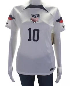 Nike Authentic USMNT USA 2022 Christian Pulisic #10 Soccer Jersey Women Sz Small - Picture 1 of 6