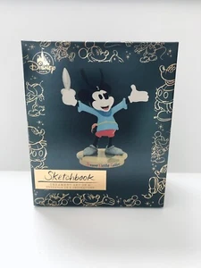 NEU! Mickey Mouse Through The Years BRAVE LITTLE TAILOR Skizzenbuch Ornament Set - Bild 1 von 4